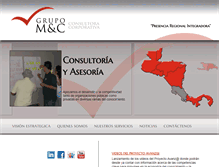 Tablet Screenshot of mcgrupo.com